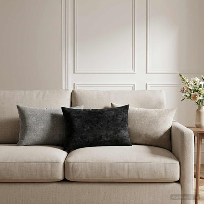 Cushion Cover 6 pcs HEERLEN Light Grey 30 x 50 cm