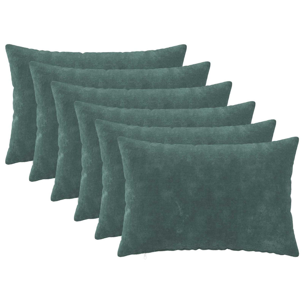Cushion Cover 6 pcs HEERLEN Sea Blue 40 x 60 cm