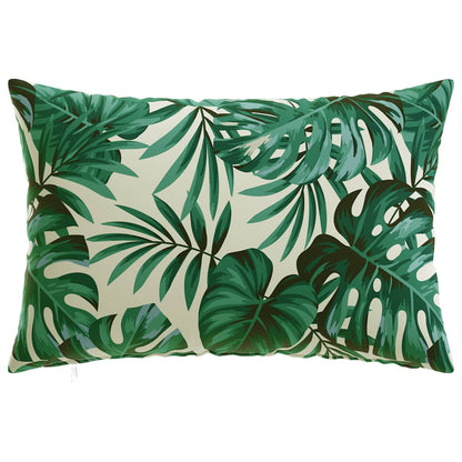 Cushion Cover 6 pcs HEERLEN Leaf Pattern 40 x 60 cm Polyester