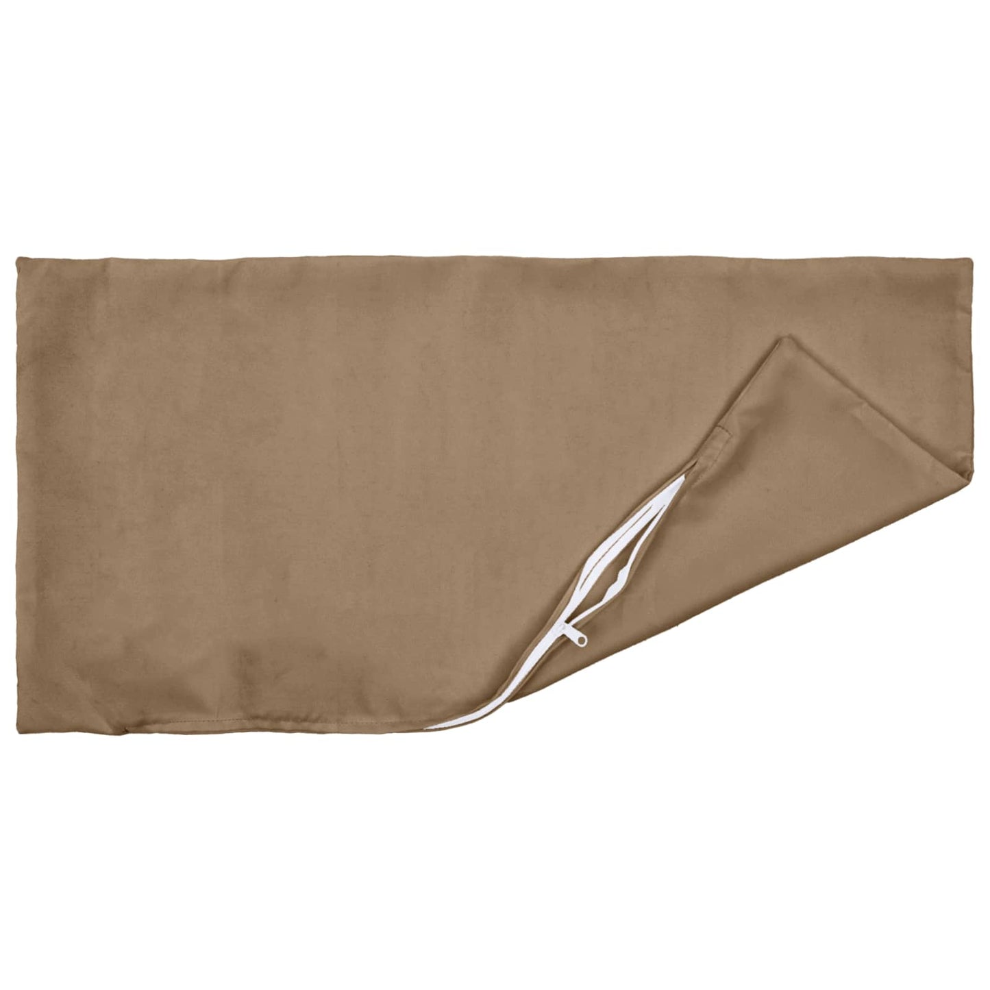 Cushion Cover 2 pcs HEERLEN Taupe 40 x 60 cm Polyester