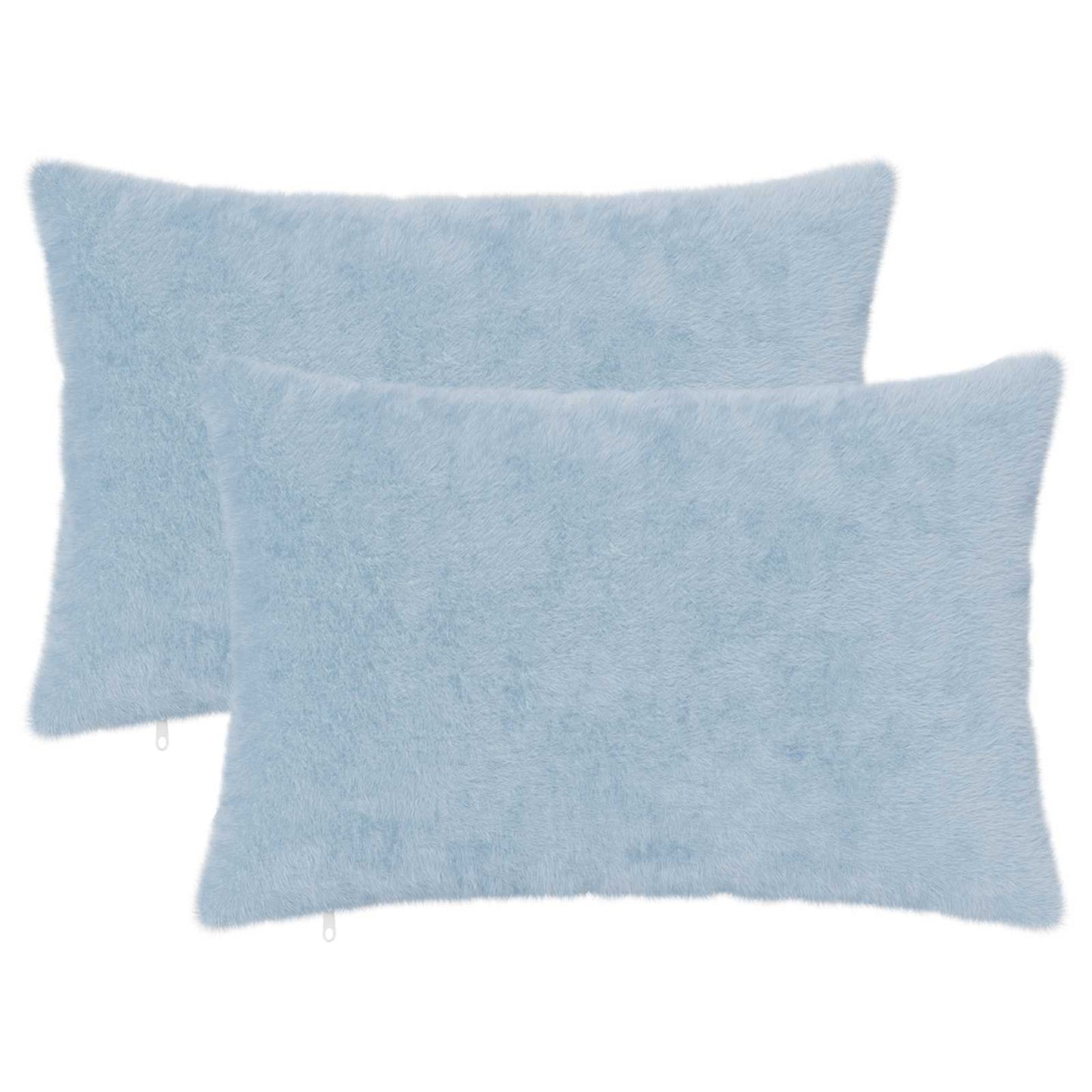 Cushion Cover 2 pcs HEERLEN Light Blue 40 x 60 cm