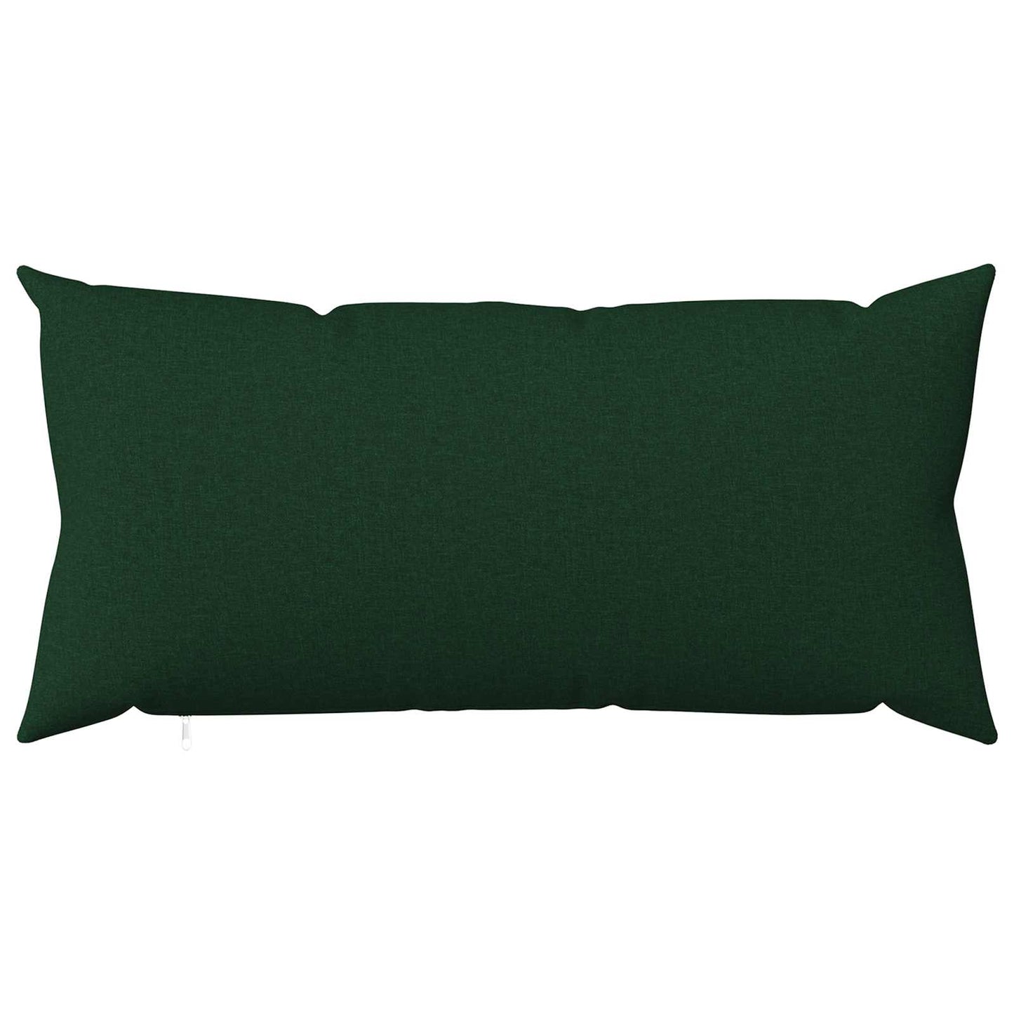 Cushion Cover 2 pcs HEERLEN Dark Green 40 x 70 cm Fabric