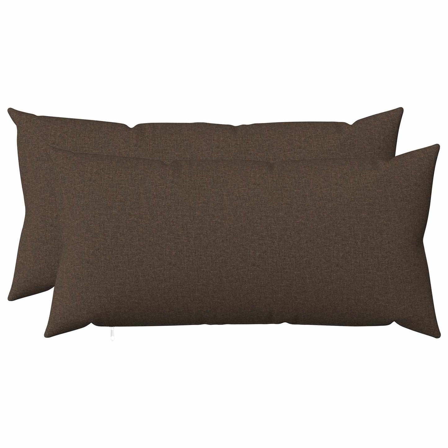 Cushion Cover 2 pcs HEERLEN Taupe 40 x 70 cm Fabric