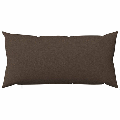 Cushion Cover 2 pcs HEERLEN Taupe 40 x 70 cm Fabric