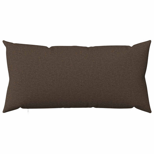 Cushion Cover 2 pcs HEERLEN Taupe 40 x 70 cm Fabric