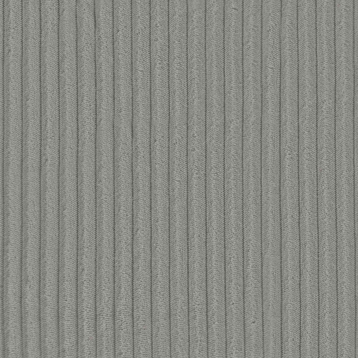 Cushion Cover 2 pcs HEERLEN Light Grey 40 x 70 cm Corduroy