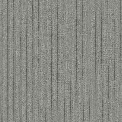 Cushion Cover 2 pcs HEERLEN Light Grey 40 x 70 cm Corduroy