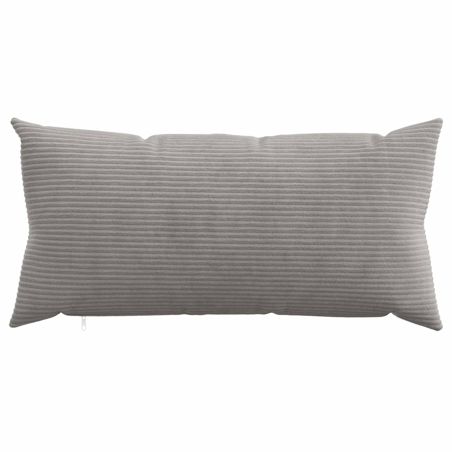 Cushion Cover 6 pcs HEERLEN Light Grey 40 x 70 cm Corduroy