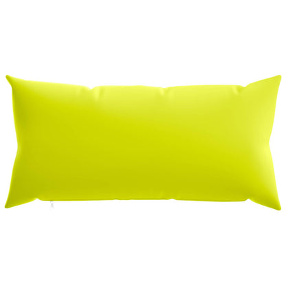 Cushion Cover 6 pcs HEERLEN Bright Green 40 x 70 cm Polyester
