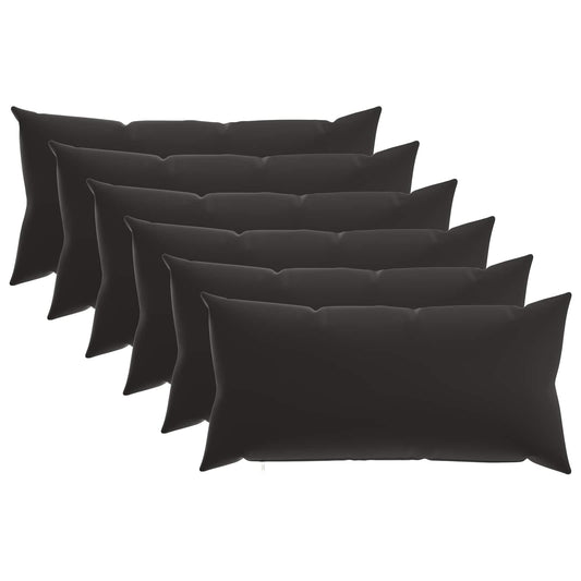 Cushion Cover 6 pcs HEERLEN Multicolour 40 x 70 cm Polyester