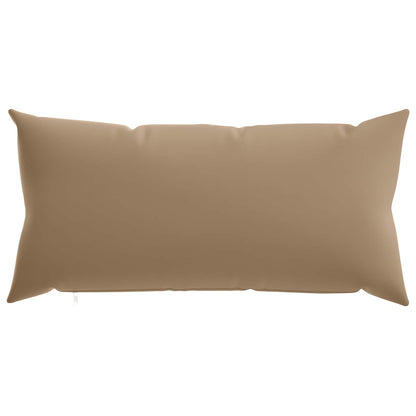 Cushion Cover 6 pcs HEERLEN Taupe 40 x 70 cm Polyester