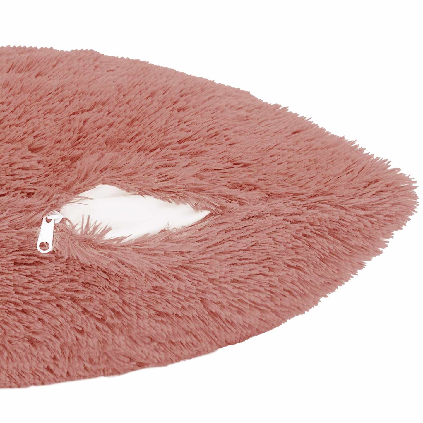Cushion Cover 2 pcs HEERLEN Pink 40 x 70 cm PV Fleece