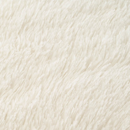 Cushion Cover 2 pcs HEERLEN White 40 x 70 cm PV Fleece