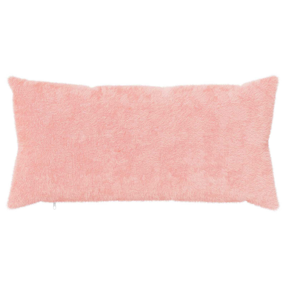 Cushion Cover 6 pcs HEERLEN Pink 40 x 70 cm Faux Rabbit Fur