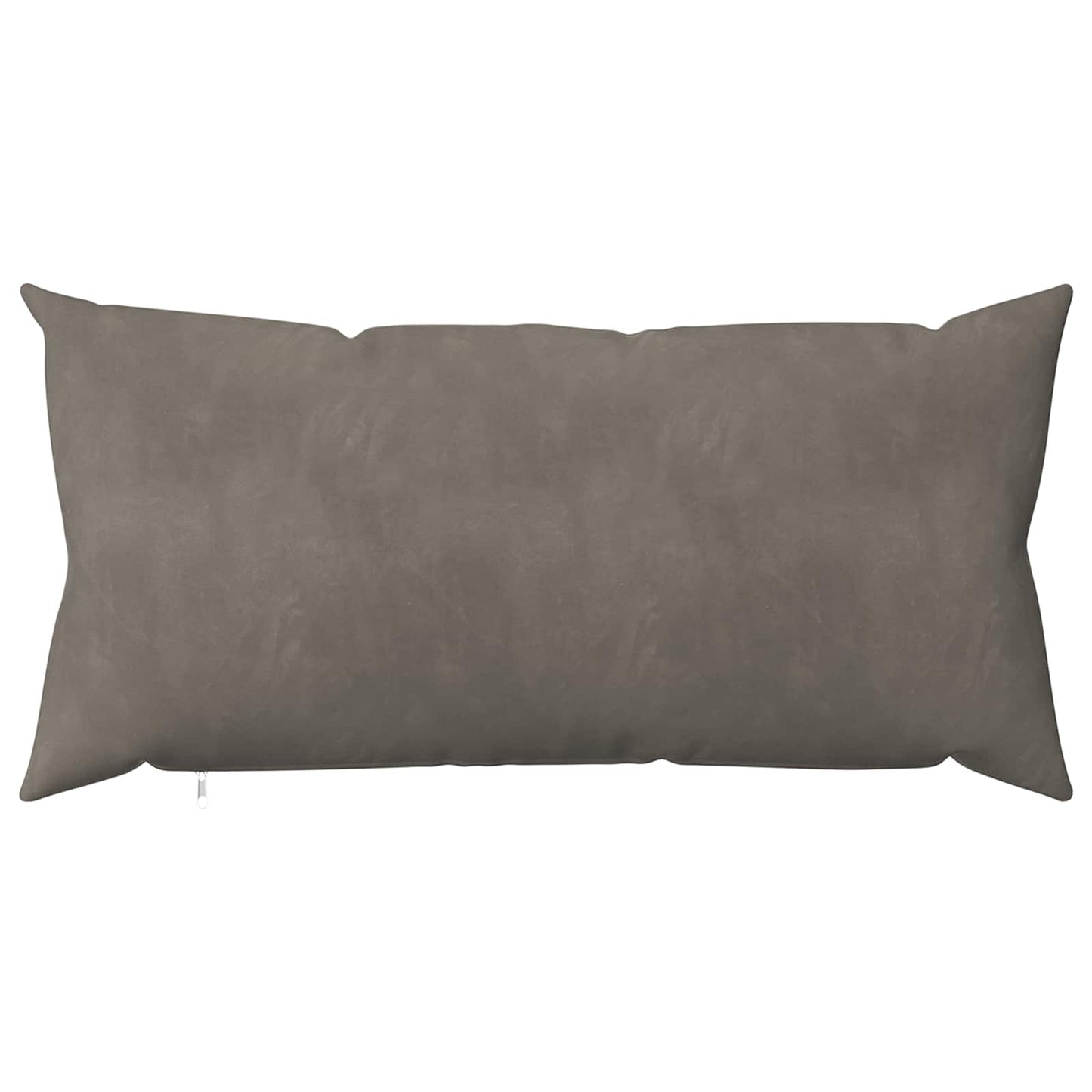 Cushion Cover 6 pcs HEERLEN Light Grey 40 x 80 cm Velvet