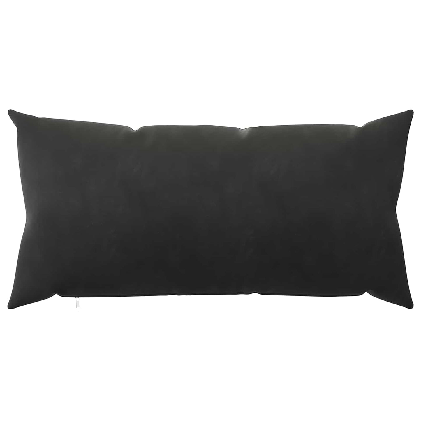 Cushion Cover 6 pcs HEERLEN Black 40 x 80 cm Velvet
