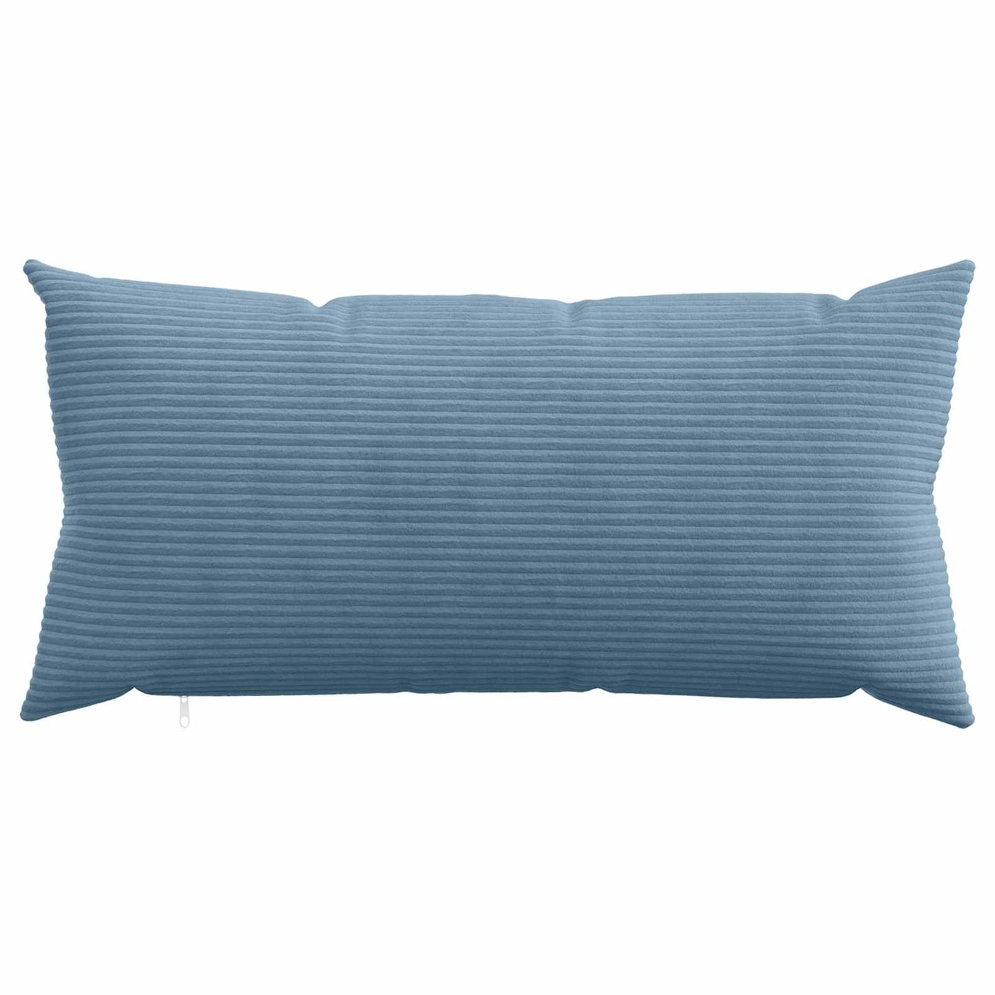 Cushion Cover 2 pcs HEERLEN Blue 40 x 80 cm Corduroy