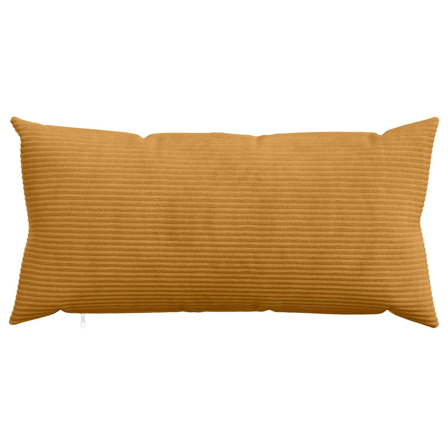 Cushion Cover 2 pcs HEERLEN Yellow 40 x 80 cm Corduroy