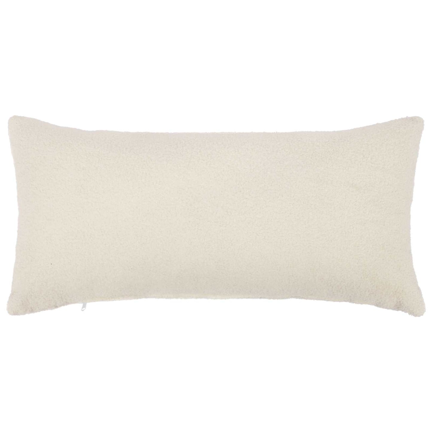 Cushion Cover 6 pcs HEERLEN Cream 40 x 80 cm Bouclé