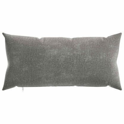 Cushion Cover 6 pcs HEERLEN Dark Grey 40 x 80 cm