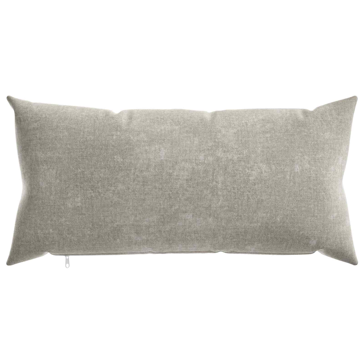 Cushion Cover 12 pcs HEERLEN Light Grey 40 x 80 cm