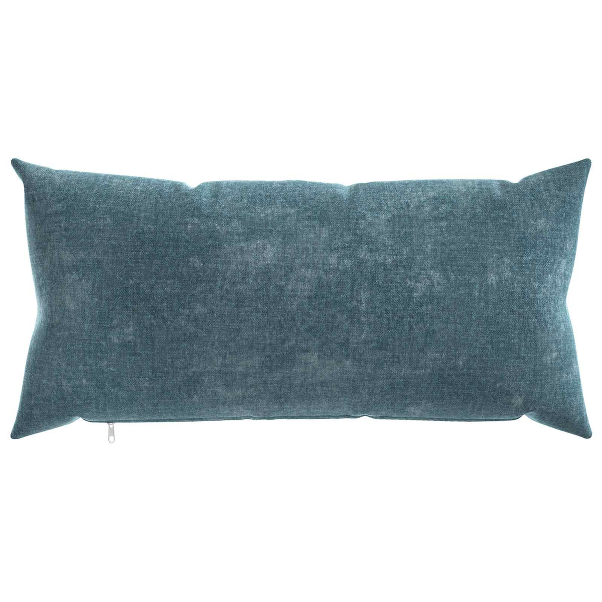 Cushion Cover 6 pcs HEERLEN Blue 40 x 80 cm Chenille Fabric