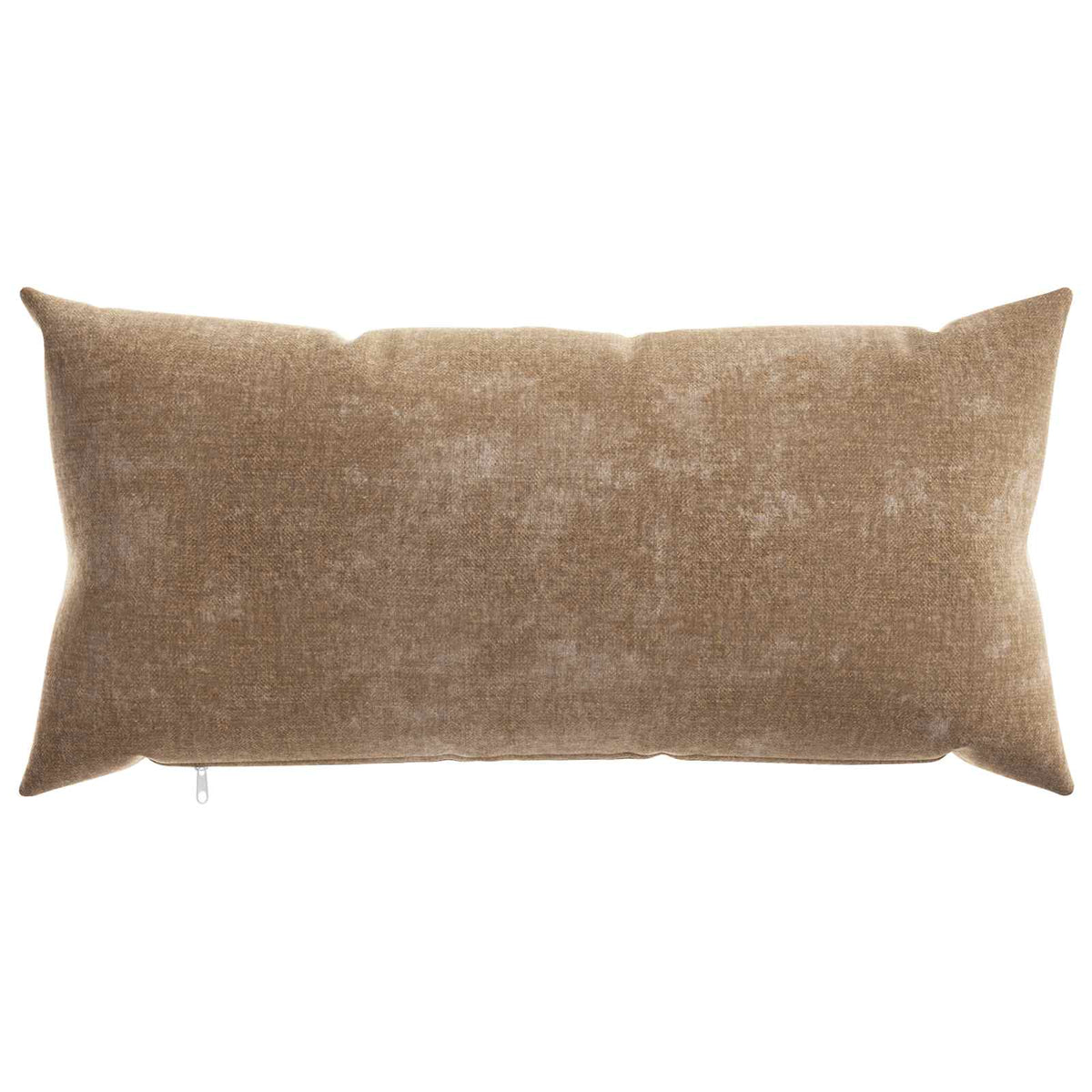 Cushion Cover 2 pcs HEERLEN Brown 40 x 80 cm Chenille Fabric