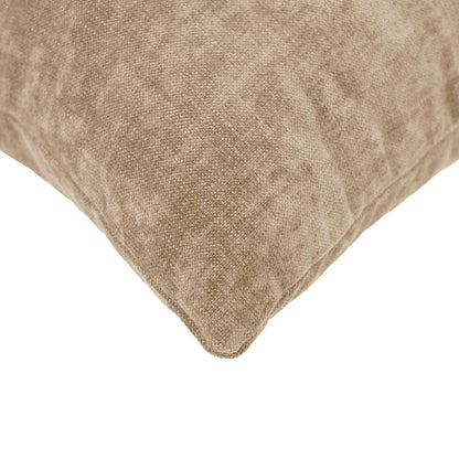Cushion Cover 6 pcs HEERLEN Taupe 40 x 80 cm Chenille Fabric