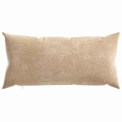 Cushion Cover 6 pcs HEERLEN Taupe 40 x 80 cm Chenille Fabric