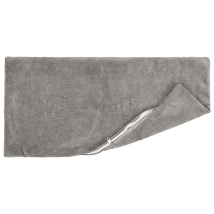 Cushion Cover 6 pcs HEERLEN Light Grey 40 x 80 cm