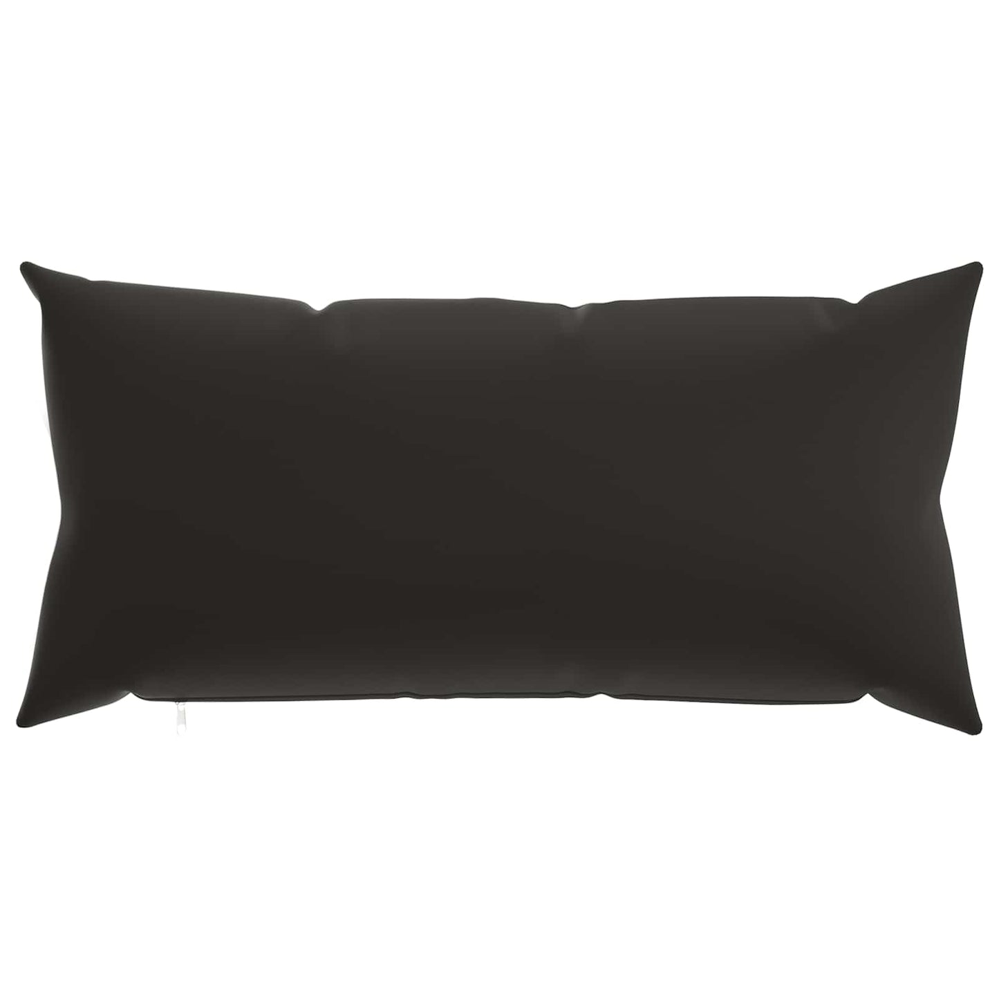 Cushion Cover 2 pcs HEERLEN Black 40 x 80 cm Polyester