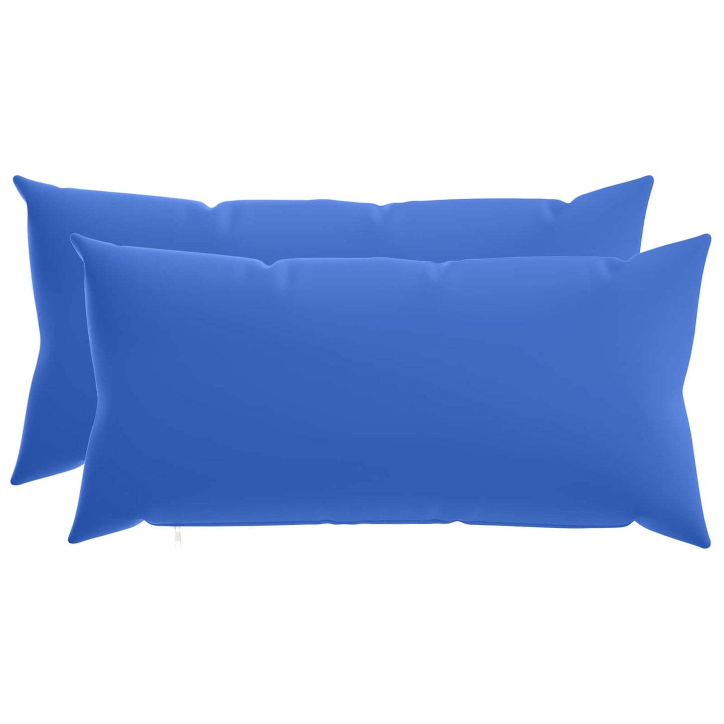 Cushion Cover 2 pcs HEERLEN Royal Blue 40 x 80 cm Polyester