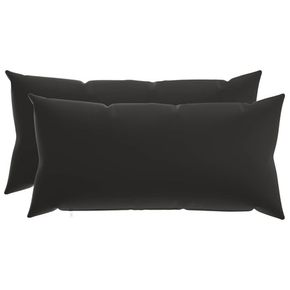 Cushion Cover 2 pcs HEERLEN Multicolour 40 x 80 cm Polyester