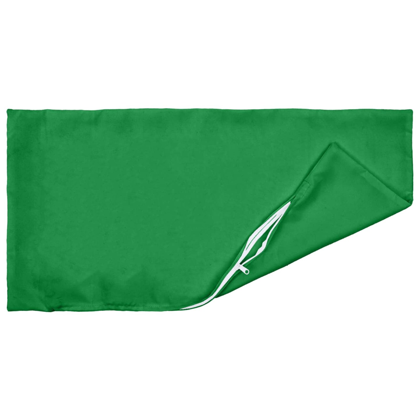 Cushion Cover 12 pcs HEERLEN Green 40 x 80 cm Polyester