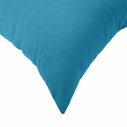 Cushion Cover 2 pcs HEERLEN Light Blue 40 x 80 cm Polyester