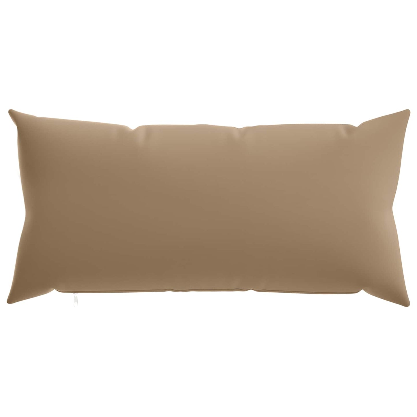 Cushion Cover 2 pcs HEERLEN Taupe 40 x 80 cm Polyester