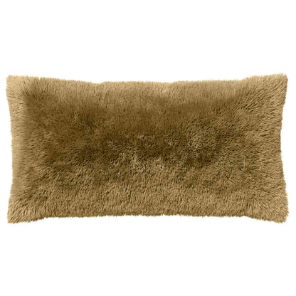 Cushion Cover 2 pcs HEERLEN Light Green 40 x 80 cm PV Fleece