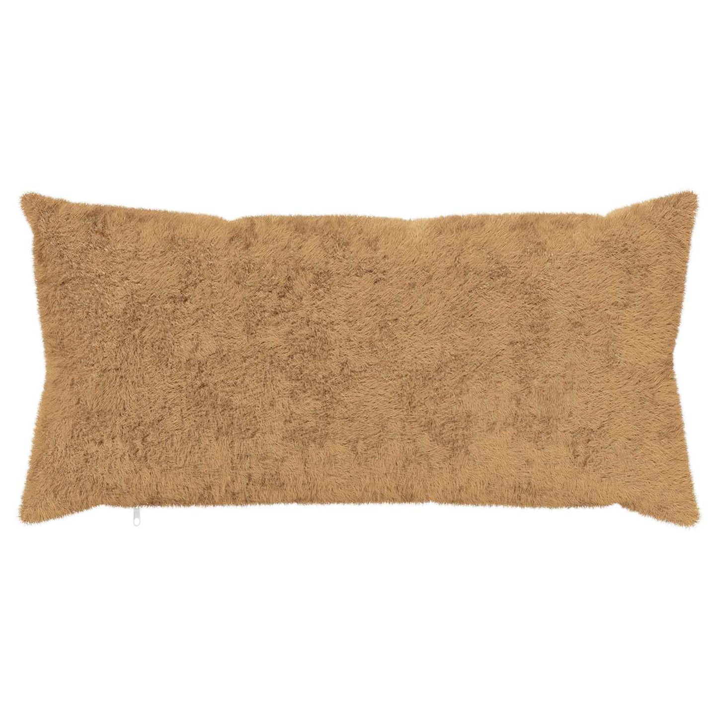 Cushion Cover 6 pcs HEERLEN Taupe 40 x 80 cm Faux Rabbit Fur