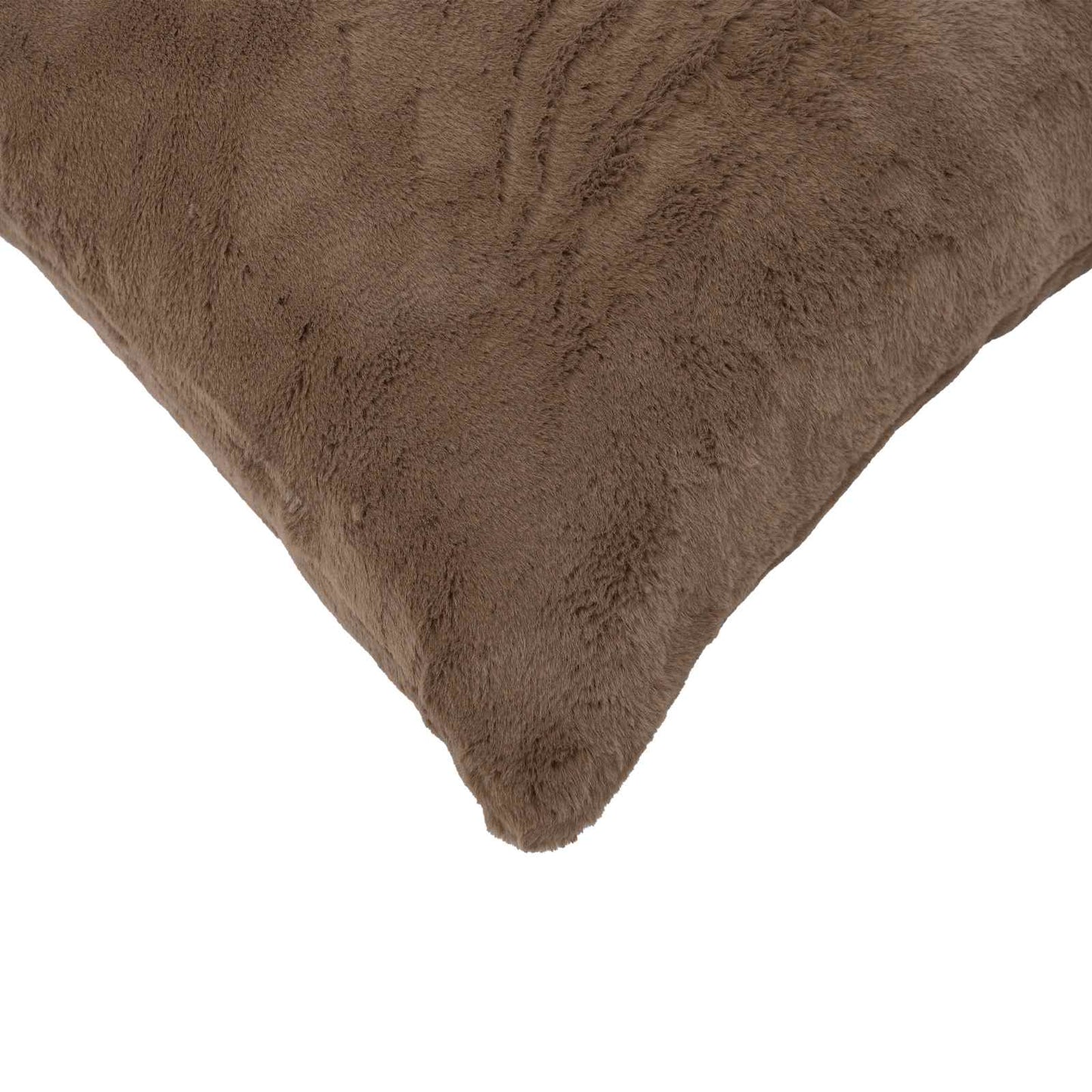 Cushion Cover 2 pcs HEERLEN Light Brown 40 x 80 cm