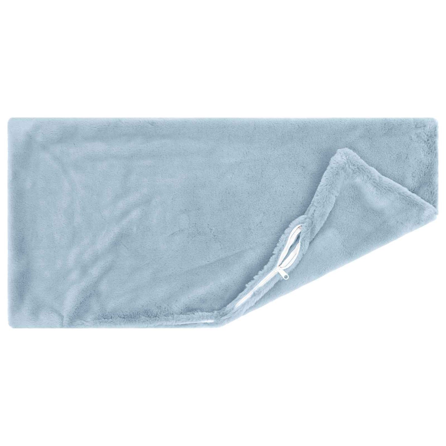 Cushion Cover 2 pcs HEERLEN Light Blue 40 x 80 cm
