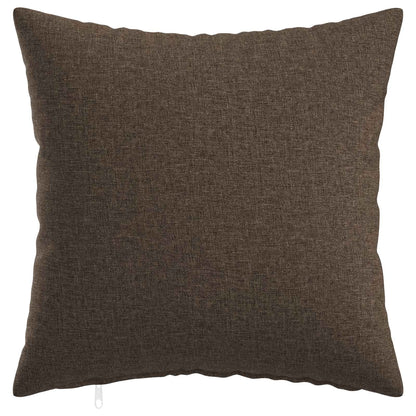 Cushion Cover 12 pcs HEERLEN Taupe 45 x 45 cm Fabric