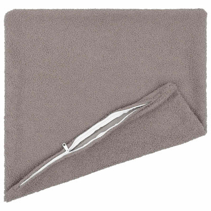 Cushion Cover 6 pcs HEERLEN Light Grey 45 x 45 cm Bouclé
