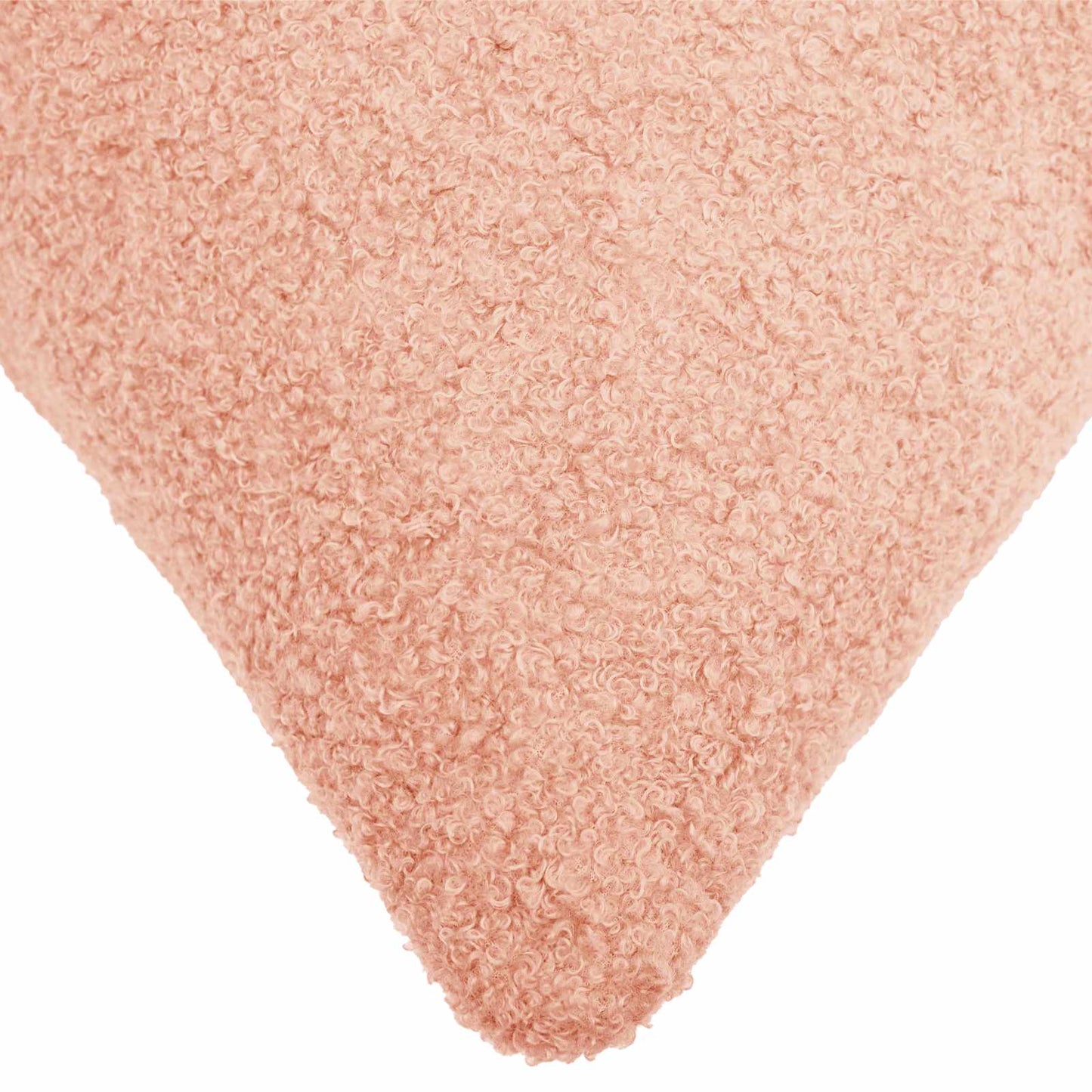 Cushion Cover 6 pcs HEERLEN Pink 45 x 45 cm Bouclé