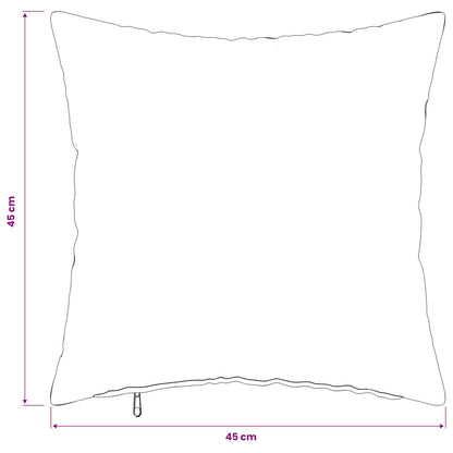Cushion Cover 12 pcs HEERLEN Pink 45 x 45 cm Bouclé