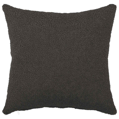 Cushion Cover 6 pcs HEERLEN Dark Grey 45 x 45 cm Bouclé