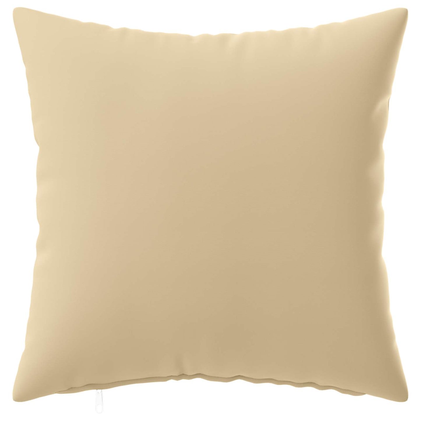 Cushion Cover 12 pcs HEERLEN Beige 45 x 45 cm Polyester