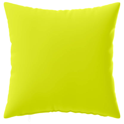 Cushion Cover 12 pcs HEERLEN Bright Green 45 x 45 cm Polyester