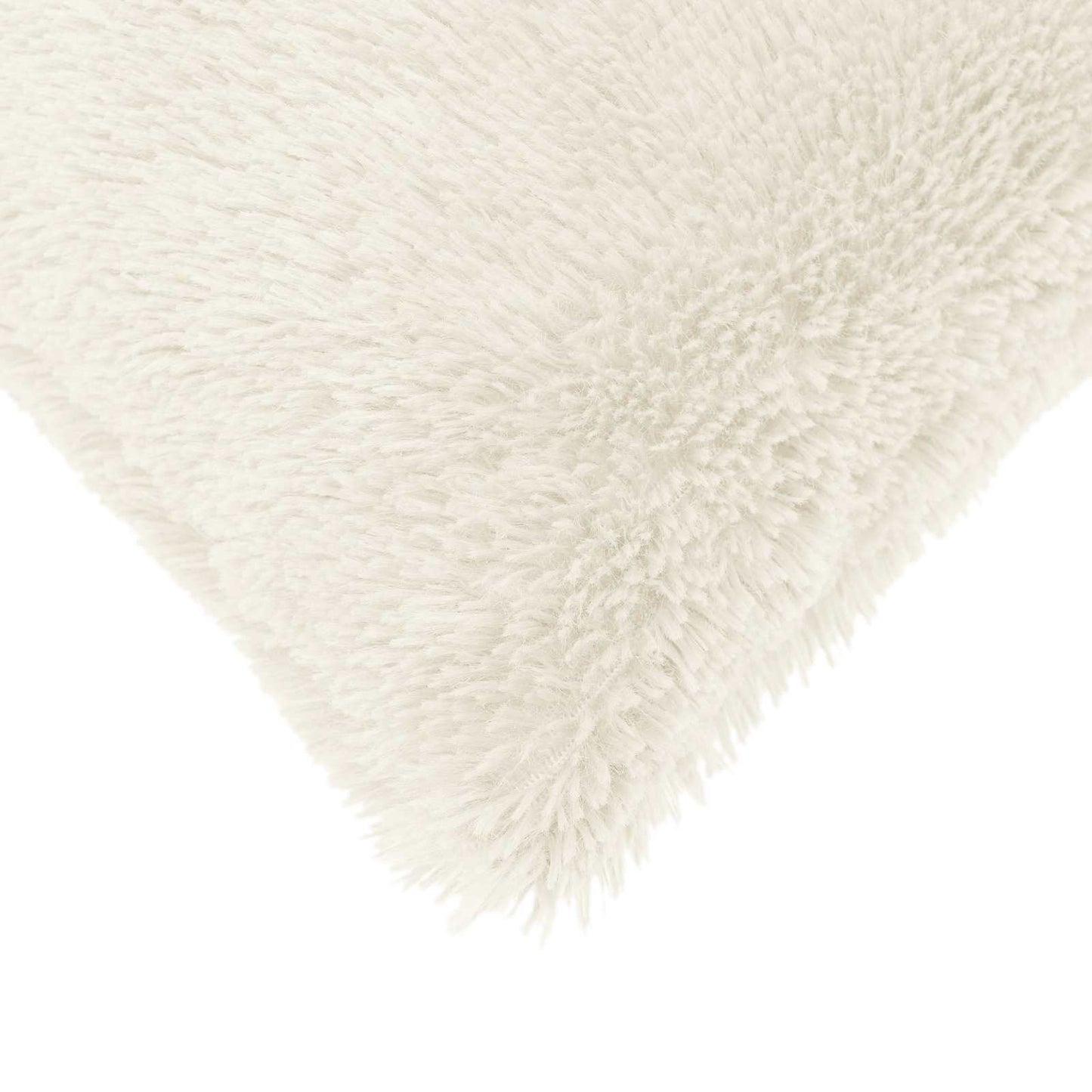 Cushion Cover 12 pcs HEERLEN White 45 x 45 cm PV Fleece