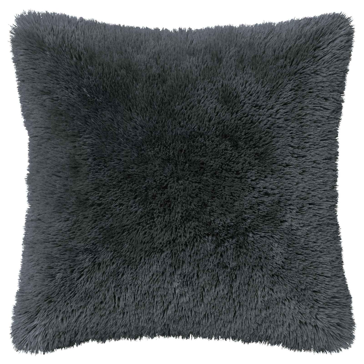 Cushion Cover 12 pcs HEERLEN Anthracite 45 x 45 cm PV Fleece