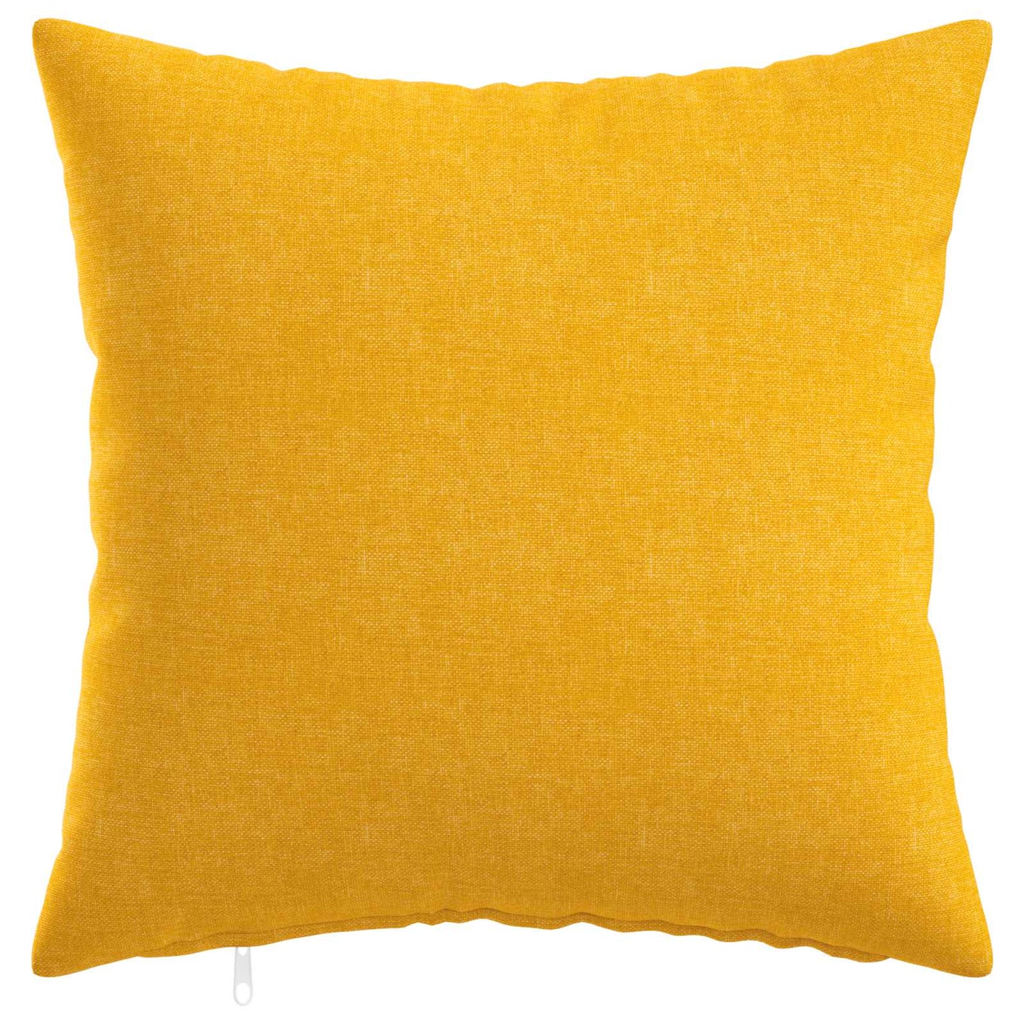 Cushion Cover 12 pcs HEERLEN Light Yellow 50 x 50 cm Fabric